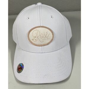 “Rosé All Day” Wine Country Lover Mercantile 12 Baseball Cap Hat NWT UPF 50+ Sun